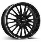  AEZ Berlin black Black/polished lip 8,5x18 5x112 ET52 CB66,6 R14 740 kg ABE88BL52E R18