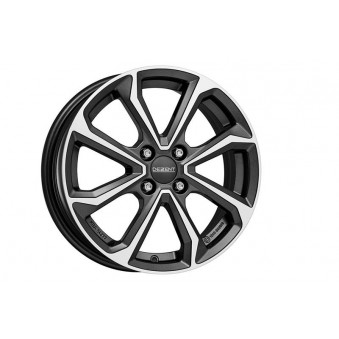 Dezent KT dark Gunmetal/polished 6x16 4x100 ET50 CB54,1 60° 475 kg TKTO2FP50E R16, 51483
