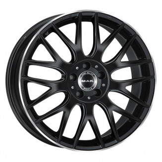 MAK Arrow Gloss Black Mirror Ring 10x21 5x112 ET44 CB66,6 R14 1020 kg F1021OWGL44WS3Y, 35860
