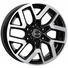 MAK Gravel Black Mirror 7x17 6x120 ET50 CB74,5 60° 1215 kg F7070GRBM50TR