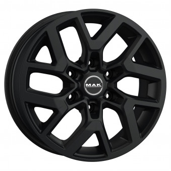 MAK Gravel Matt Black 6,5x16 6x120 ET50 CB74,5 60° 1215 kg F6560GRMB50TR, 80846