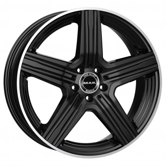 MAK Lewis-D Gloss Black Mirror Ring 11x21 5x112 ET49 CB66,6 (Long Bolt) R14 1050 kg F1121EDGL49WS4Y, 56975