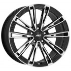 AEZ Alaska dark Black/polished 9,5x21 5x130 ET60 CB71,6 R14 700 kg AAL1NLBP60E