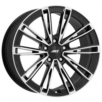 AEZ Alaska dark Black/polished 11,5x21 5x130 ET66 CB71,6 R14 790 kg AAL1TLBP66E, 56502
