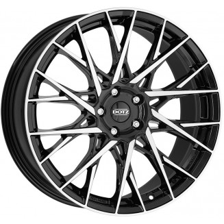 Dotz Fuji dark Black/polished 7,5x18 5x112 ET48 CB70,1 60° 670 kg OFUF8BP48, 56670