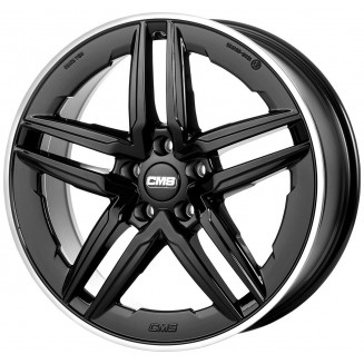CMS C29-AERO Diamond Rim Black Gloss 8,5x19 5x114.3 ET35 CB64,1 60° C29 859 35 64 DRB, 58652