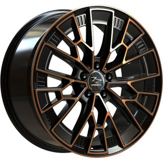 Fondmetal 1972 Black Clearcoat Matt Bronze Machined 10,5x20 5x112 ET57 CB66,5 60° 860 kg RF19160, 59205