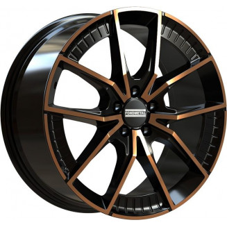 Fondmetal Elatha Black Clearcoat Matt Bronze Machined 8,5x19 5x112 ET45 CB66,5 R13 850 kg RF19212, 59225