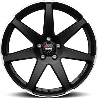 Momo Seven Matt Black polished 8,5x19 5x112 ET42 CB72,3 60° WSVE85942512E, 59497