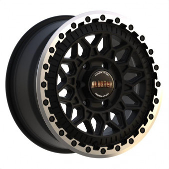 Fondmetal Bluster Matt Black Machined Lip 9x20 6x139.7 ET28 CB106,1 Flat 1250 kg RF19402, 61888