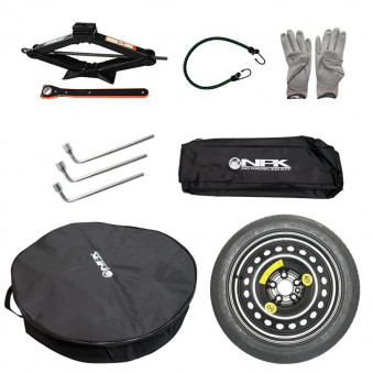 NPK Spare Wheel Steel 4x17 5x114.3 ET20 CB64,1 68x14cm 135/90 17 60° 78K00R725B, 107879