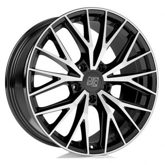 MSW 44 Gloss Black Full Polished 7,5x20 5x130 ET32 CB66,6 R14 800 kg W19486002T56, 129407