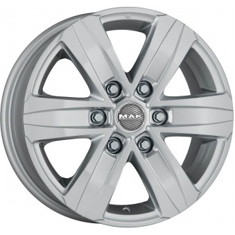 MAK Stone 6 Silver 6,5x16 6x125 ET50 CB74,1 60° 1215 kg F65606SSI50QZ, 40885