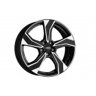 Dezent KB dark Black/polished 6,5x16 5x112 ET43 CB57,1 R13 690 kg TKBZ8BP43E