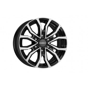 Dezent KC dark Black/polished 8x17 6x139.7 ET35 CB93,1 60° 1150 kg TKCSDBP35F, 63903