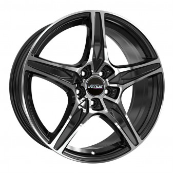 Venue VL5 Black Polish 8x18 5x108 ET42 CB63,4 60° 720 kg VVL51880510842634BLP, 67335