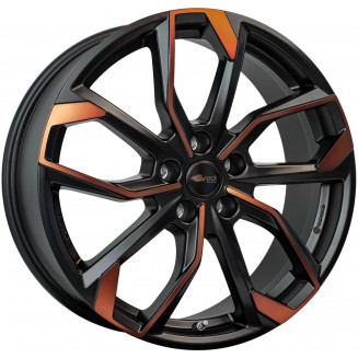 RC Design RC34 Black Orange Matt (BOM) 7,5x19 5x112 ET50 CB57,1 R13 750 kg 355738, 70810