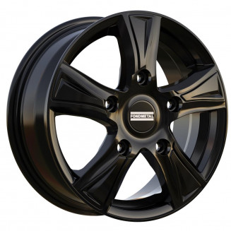 Fondmetal PRO1 Glossy Black 6,5x16 5x108 ET42 CB65,1 Flat 1250 kg RF19446, 80535
