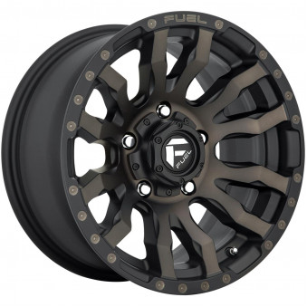 Fuel D674 Blitz Matte Black Double Dark Tint 9x20 6x139.7 ET1 CB106,0 60° 1133 kg D67420908450, 95541