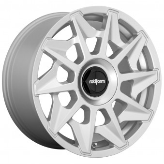Rotiform R124 Cvt Gloss Silver 8,5x20 5x112 ET45 CB72,6 (PCD2: 5x120) 60° 725 kg R1242085F4+45, 99645