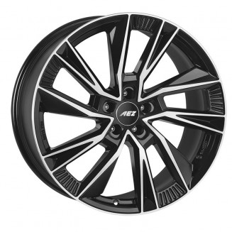 AEZ Havanna dark Black/polished 10,5x21 5x112 ET44 CB66,6 60° 1045 kg AHA1R8BP44E, 80973