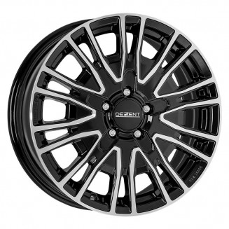Dezent KE dark Black/polished 6,5x16 5x114.3 ET48 CB66,1 60° 1200 kg TKEZ0BP48, 81118