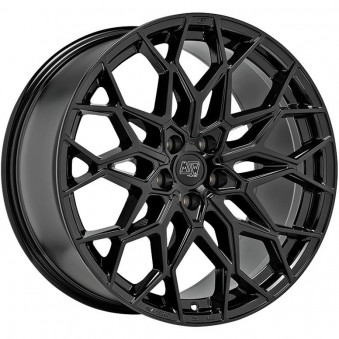 MSW 51 Gloss Black 10x20 5x120 ET35 CB64,1 60° 1050 kg W19431002C5, 105306