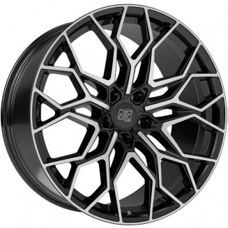 MSW 51 Gloss Black Full Polished 10x20 5x112 ET40 CB73,0 60° 1050 kg W1943150256, 105213