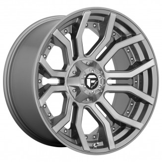 Fuel D713 Rage Platinum Brushed Gun Metal Tinted Clear 10x20 5x139.7 ET-18 CB87,1 (PCD2: 5x127) 60° 1133 kg D71320005747, 100647