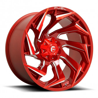 Fuel D754 Reaction Candy Red Milled 9x20 6x139.7 ET1 CB106,0 (PCD2: 6x135) 60° 1133 kg D75420909850, 101383