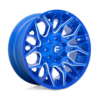 Fuel D770 Twitch Anodized Blue Milled 9x20 6x139.7 ET1 CB106,0 (PCD2: 6x135) 60° 1133 kg D77020909850, 101720