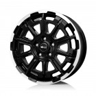 Brock B45 Schwarz Glanz Voll-Poliert (SGVP) 7x17 5x120 ET47 CB65,1 R14 1250 kg 368523