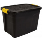 KAANEGA HOIUKAST. VIRNASTATAV. PLASTIK. 60L MUST 40X40X60CM WST