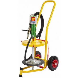 SPRAY LUBRIFICANTE MEDIO COMPL. AL SECCHIO. 18-30 kg. 260-320MM. PRESSIONE PL. 310MM. COPERTURA 320MM. UN CARRELLO. PNEUMATICO. MECLUBE, 013-1160-020