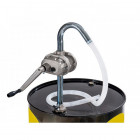 DRUM PUMP WITH CRANK. 80L/MIN ALUMINUM HOUSING. HIGH PRODUCTIVITY. OILS. DIESEL. GASOLINE MECLUBE