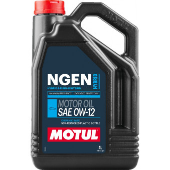 MOTUL NGEN HYBRID 0W12 4L, 111885