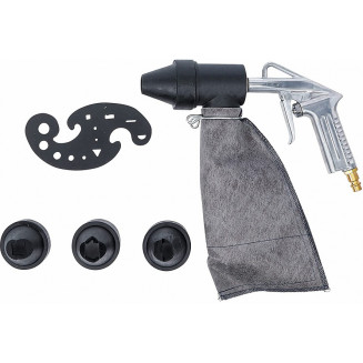 SPRUZZATORE PER SABBIA CON 4 DIVERSI UGELLI IN GOMMA TRIUMF, 13193T