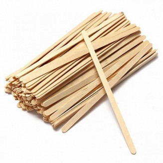 STIRRING STICK 140MM BIO (WOOD) 1000 PCS (TEASPOOL), 13256
