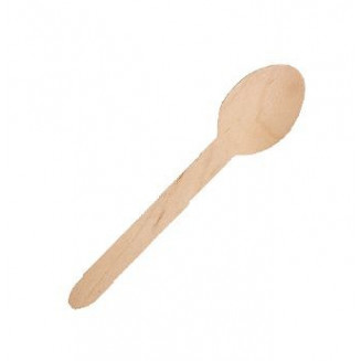 WOODEN TEASPOONS 100 PCS, 1390509