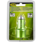 2XUSB-SOVITIN 12/24V tupakansytyttimeen 1.0A/2.1A JBM