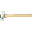 PLASTIC HAMMER NYLON DIAM. 28MM. WOODEN STEM. 200G KS TOOLS