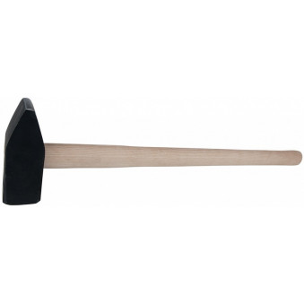 MARTILLO MASIVO DE PUNTA AFILADA CON EJE LARGO DE MADERA 5000G. HERRAMIENTAS KS 795MM, 142.1226