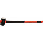 SOLID HAMMER WITH FOUR EDGES WITH LONG FIBER SHAFT 4000G KS TOOLS