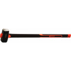 SOLID HAMMER WITH FOUR EDGES WITH LONG FIBER SHAFT 5000G KS TOOLS