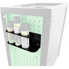 AEROSOL HOLDER (4 BOTTLES) FOR TOOL TROLLEY. BLACK PERFO -10X10MM/28MM JBM
