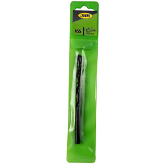 FORET À MÉTAL HSS-R/4241 4,5X80MM. NOIR. EMBALLAGES À SUSPENDRE JBM, 14850J