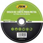 MONOKRISTALINIS ALUMINIO OKSIDAS ŠLIFIMO DISKAS METALUI/PLIENUI 115X6MM JBM