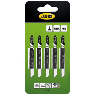 5 pezzi LAMA SEGA T118A &quot;JIG SAW&quot; PER METALLO PER REF. 60010JBM, 14993J