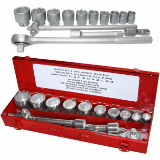 15-OS. JUEGO DE CARTUCHOS 3/4&quot; 22-50MM TRIUMF, 149T