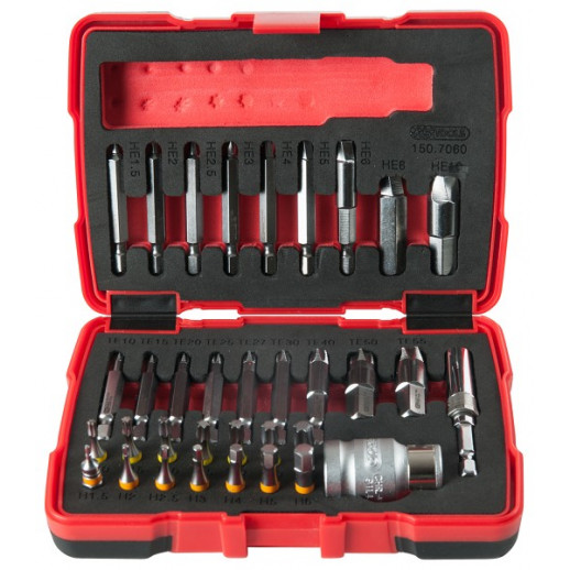 34-PIECE DRILL BIT SET KS TOOLS